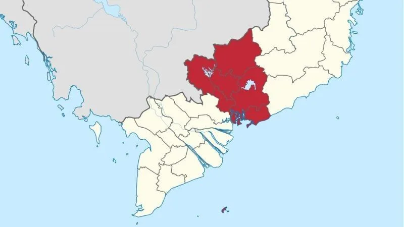 dong nam bo gom nhung tinh nao vi tri dia ly va tiem nang phat trien